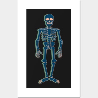 Skeleton Posters and Art